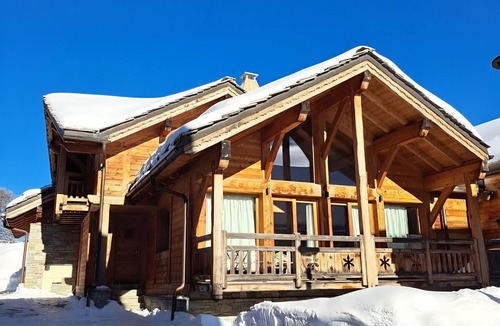 Les Claux Ski Chalet | Casa-Le Cherk Chalet 300m2 jacuzzi sauna Vars