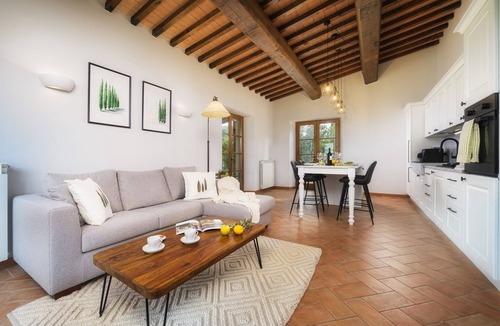 Castelmuzio Villa | Casa Ora d’Oro - PANORAMIC VIEWS/POOL/PRIVATE GARDEN