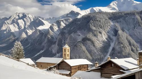 Molines-en-Queyras Bed & Breakfast | CASA-Suite La Bohème pour 5 personnes
