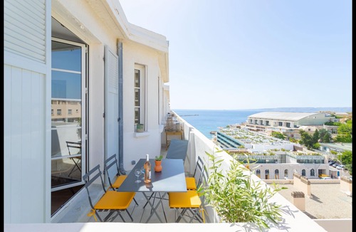 Le Pharo Apartment | Catalans Sur Mer 🏝 Standing Terrasse Vue Mer