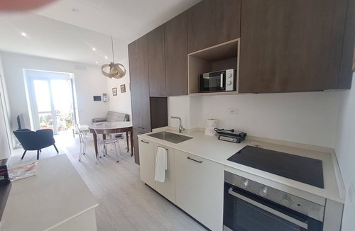 Bogliasco Apartment | Central Design Flat With Parking, Bogliasco
