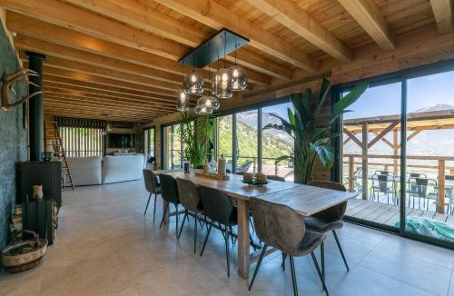 Reotier Ski Chalet | Chalet d Exception avec Terrasse Panoramique avec wifi
