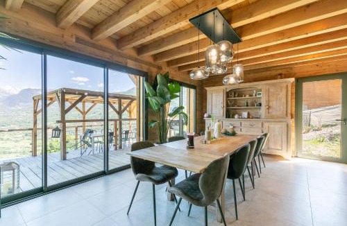 Reotier Ski Chalet | Chalet d Exception avec Terrasse Panoramique avec wifi