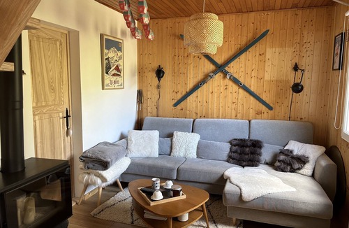 Montclar Ski Chalet | Chalet Dans les Arbres au Calme, vue sur la Montagne, Avec Grande Terrasse