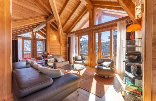 Les Claux Ski Chalet | Chalet Mountainside avec sauna et jacuzzi à 200m des pistes
