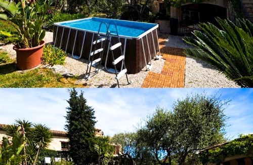 Chateauneuf-Villevieille Apartment | Charmante maison au calme - Piscine - Jardin - Parking - à 30min de Nice