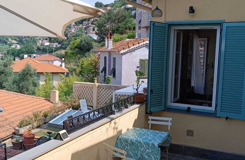 Sainte-Agnes Apartment | Charming apartment with unobstructed view