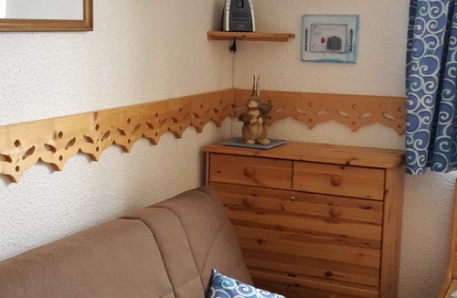 Reberty Apartment | Charming studio for 4 pers. south-facing balcony, Reberty area, Les Menuires