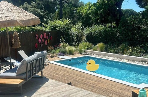Perols House | Chic and bohemian villa with nature views, air conditioning, quiet setting, and a pool—near the sea and Montpellier