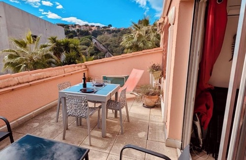 Collioure Apartment | Collioure apartment with large sunny terrace - Air conditioning - Private parking