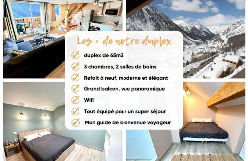 Isola Apartment | Cosy 8-10pers vue montagne Isola 2000