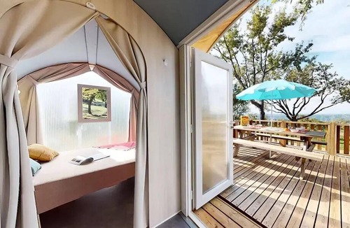 Aiguines House | Cottage Premium 2-Bedroom Mobile Home - Air Conditioning - Dishwasher - Sleeps 4