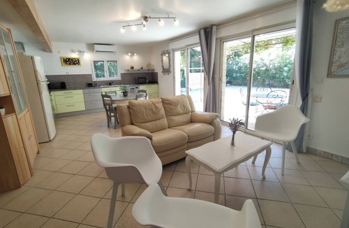 Saint-Marcel-de-Careiret House | Detached air-conditioned house with private heated pool, 20 minutes from Uzès