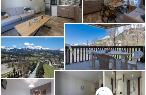 Jausiers Apartment | Douce Escapade - Balcon - Parking