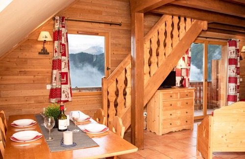 Pra Loup Apartment | Duplex 1 Room 6 Pax with Balconies and Parking