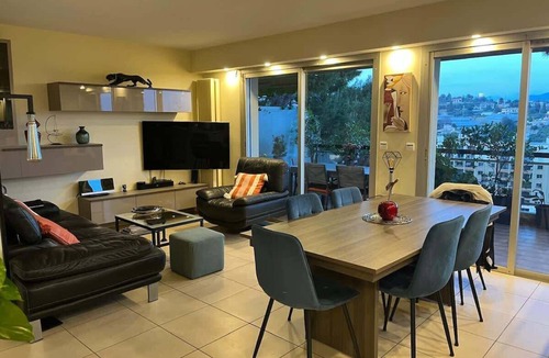 Fabron Apartment | Duplex Apartment, Sea View and Swimming Pool