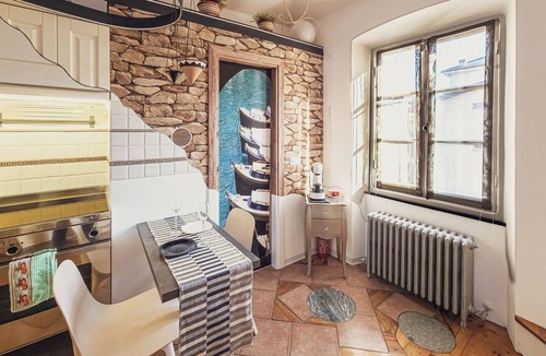 Rostio Apartment | Duplex Studio Apartment with Parking and Bike Storage in Chiavari