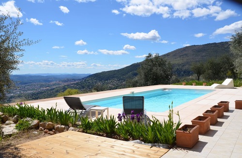 Chateauneuf-Grasse House | Family vacation-Extraordinary villa- Panoramic view30minutes fromNice