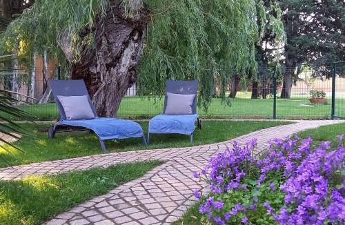 Caumont-sur-Durance Apartment | Grand studio lumineux, entièrement rénové avec jardin