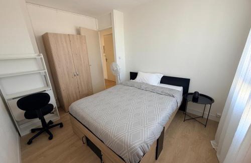 Alco Apartment | Grand T5 climatisé-4 Chambres-Parking-Tram 3min-8 Pers
