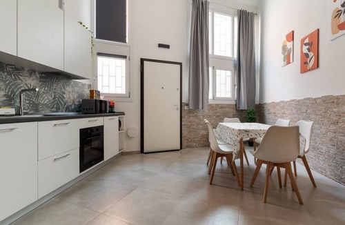 Affori House | GuestHost - A comfortable and welcoming 56 square meters studio apartment, perfect for five people, located on the ground floor of a building with a private entrance.The property is located in the Affori neighborhood, an area full of amenities, including