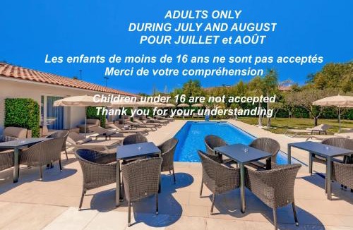 Mougins Hotel | Hôtel Villa Sophia - ADULTS ONLY JULY AND AUGUST