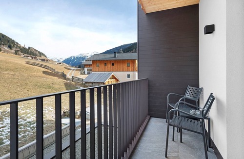 Sarentino Apartment | Hotel Murrer Double Room 201 with Mountain View, Spa and Wellness Area