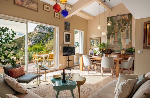 Eze House | House Èze 4 stars - Sea & village view