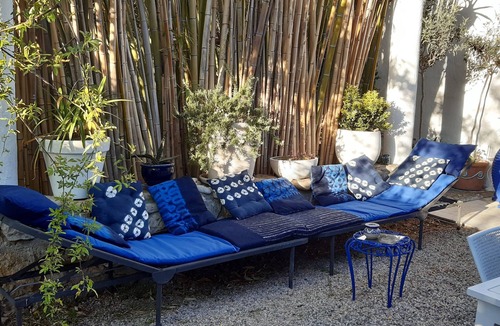 Saint-Barnabe House | House and terrace in the garden of a listed country house
