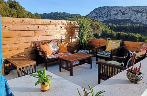 Evenos Villa | House, panoramic view, absolute quiet, near Bandol