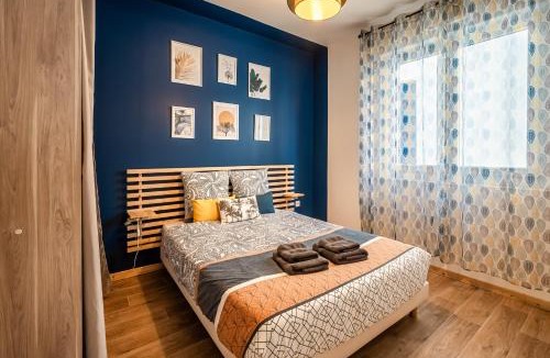 Lezignan-Corbieres Apartment | L'Amarillo Clim Wifi Centre ville 4 pers