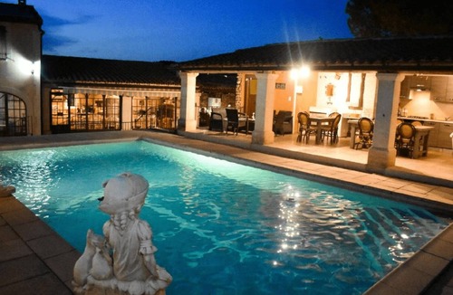 Robion House | La Bastide les Basses Royères offers seasonal rentals of a house with a swimming