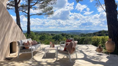 Lourmarin Villa | La canopée, Bastide sur les hauteurs de Lourmarin