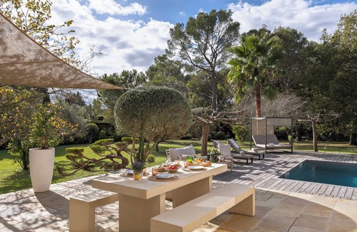 Mougins Villa | La Clairière étoilée, swimming pool