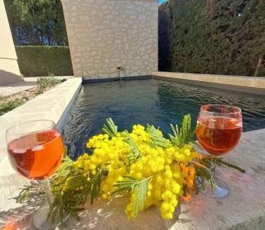 Maussane House | La maison de Manon, 4-5personnes, 75m2, centre village avec piscine privée