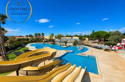 Torreilles-Plage Other | La Palmeraie Mobil Home 6 Personnes - Parc Aquatique - Plage à 200m - Camping 5 étoiles Les Dunes