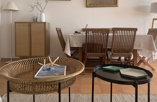 Les Lecques Apartment | Large 4 bedroom apartment on the beach sea view with Garden