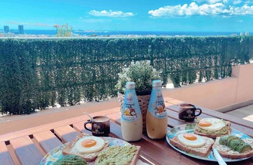 Saint-Joseph Apartment | Large, beautiful apartment with a panoramic view of the sea
