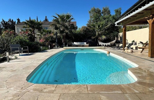 Cuxac-dʼAude Villa | "Le Clos De Pierres" up to 28 Pers Swimming pool Sauna