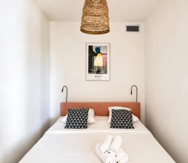 La Petite Motte Apartment | Le Coba Beach T3 à 450m plage, Grande Motte,clim, wifi, parking