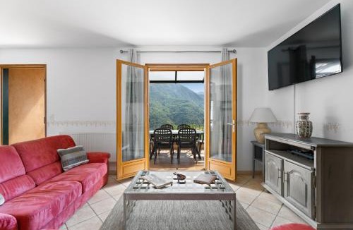 Tournefort House | Le Nid de Ciambonson - Terrasse avec vue montagne