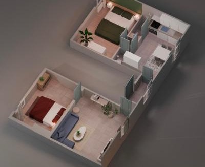 Saint-Gilles Apartment | LE REGORDANE - Appartement 4 personnes - Centre WiFi Cosy