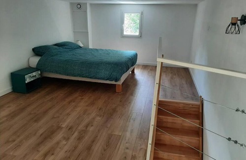 Croix-d'Argent Apartment | Loft avec jardin en ville et parking