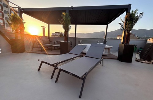 Terni Apartment | LUXURY PANORAMIC SUITE PENTAHOUSE WITH JACUZZI & TERRACE - TERNI CENTER