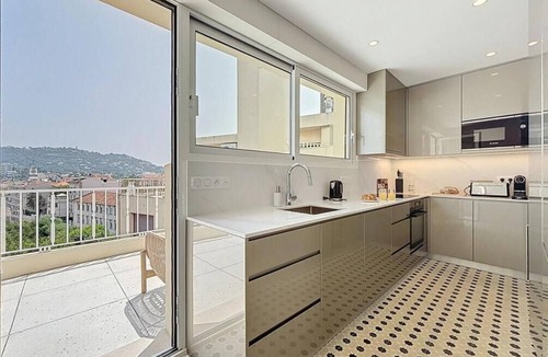 Prado - Republique Apartment | Luxury stay in Cannes: 70m² of private terraces