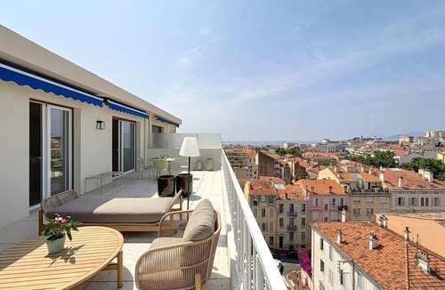 Prado - Republique Apartment | Luxury stay in Cannes: 70m² of private terraces