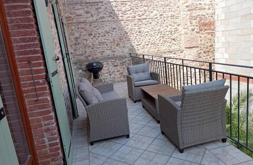 Le Chateau Villa | Maison 4 chambres, climatisée, terrasse, garage cadre paisible 8EGLI10