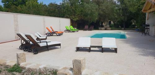 Beaucaire Bed & Breakfast | Mas Tareau chambre d'hôte la Goyaw