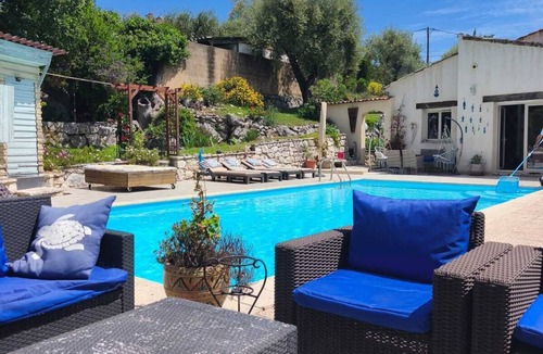 Vence House | Mediterranean escape: charming villa with exceptional swimming pool