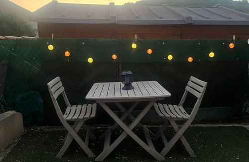 Saint-Jean-de-Fos Apartment | Mezzanine studio, air conditioning, private outdoor area & parking